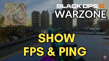 How to Show FPS & PING in COD Warzone