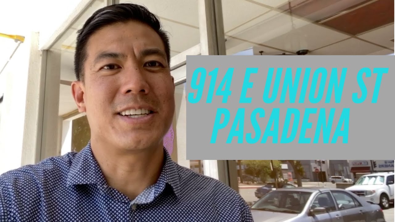 Commercial Real Estate San Gabriel Valley Available Space at 914 E Union Street YouTube