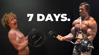 Brothers Attempt Arnolds 7 Day Workout