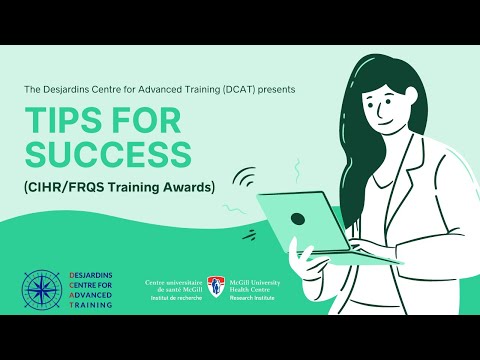 Tips for Success (CIHR/FRQS Training Awards)