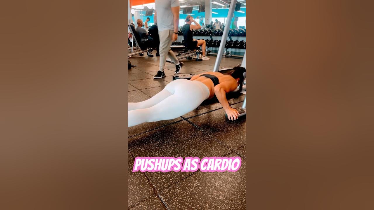 Speed up your pushups so you can build your cardio and stamina, ideal