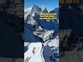 Walking the knife edge ridge of Ama Dablam🏔️one wrong step, and it’s over. #AmaDablam #Extremeclimb