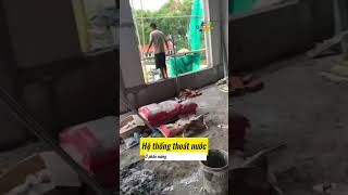Hệ thống thoát nước ở phần móng Hệ thống thoát nước ở phần móng