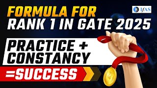Formula For Rank-1 In Gate 2025 Exam|Ifas|Gate 2025