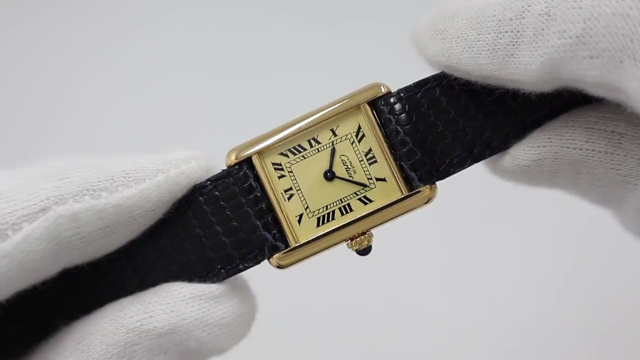 CARTIER カルティエ マストタンク SMサイズ Ref.1613 クォーツ