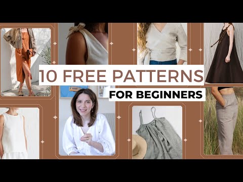 FREE SEWING PATTERNS FOR BEGINNERS / SPRING / SUMMER 