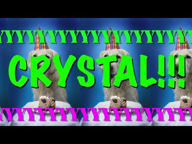 Crystal - Geburtstag-Song