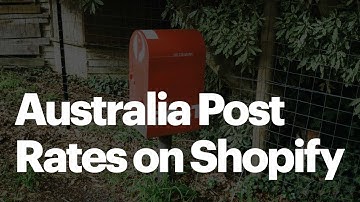 Add Auspost Shipping Rates to Shopify