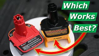 DeWalt Battery Adapters DCA1820 Vs. Waitley: Which is Best? XRP Tools