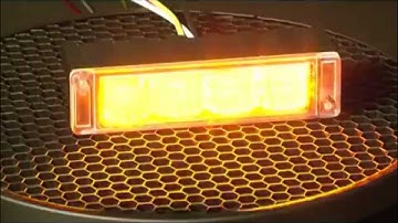 911 Signal C4 LED Light Head Demonstration (Dual Colour)