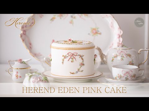    Herend Cake  Eden pink