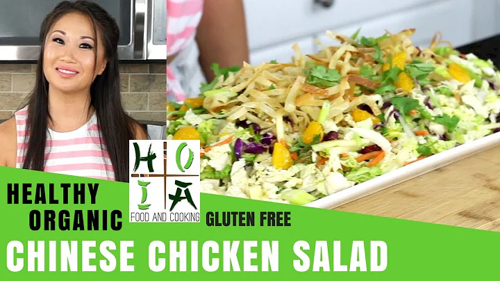 How to Make HEALTHY ORGANIC Chinese Chicken Salad ...