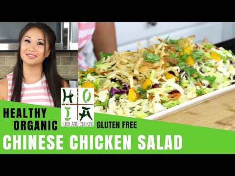 Video: Peking cabbage, pineapple, chicken salad: recipe with photo