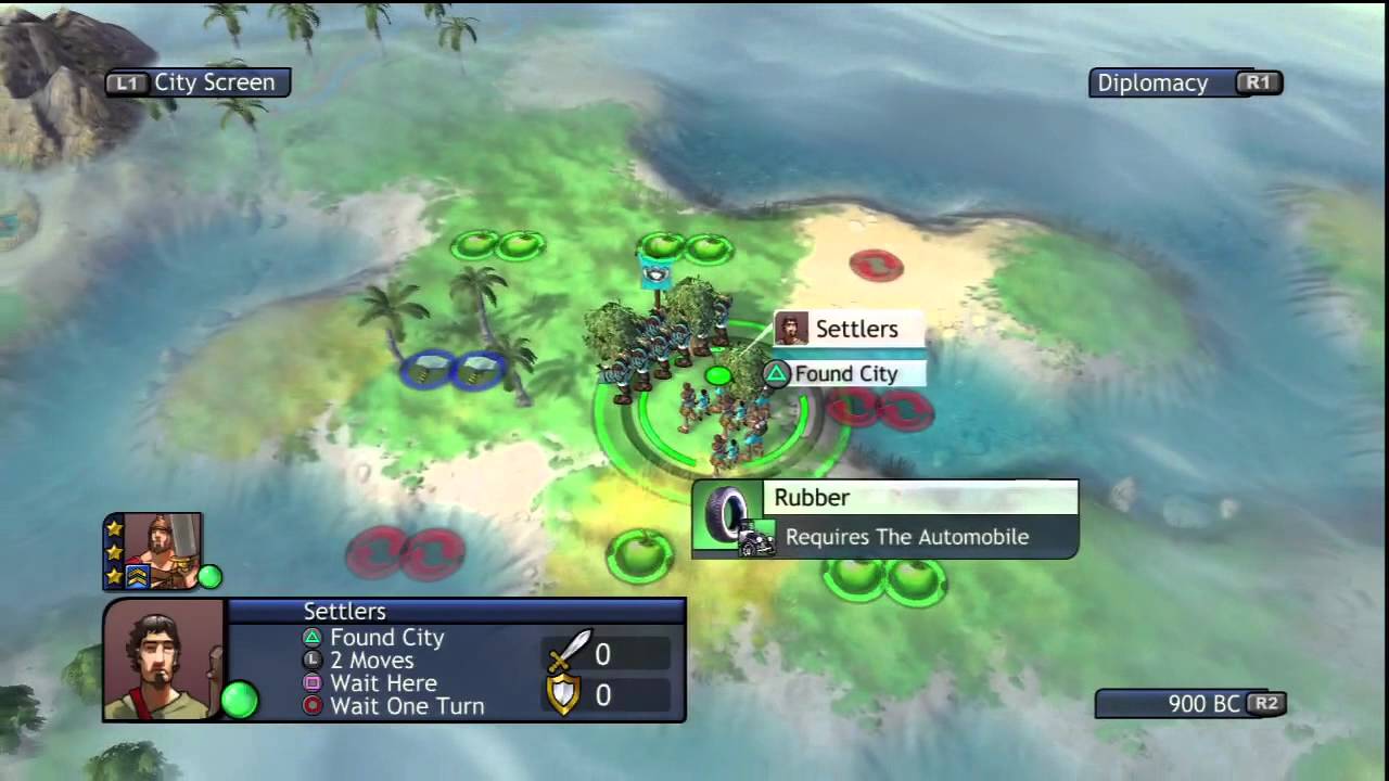 Civilization Revolution Playthrough Day 1 (PS3) - YouTube