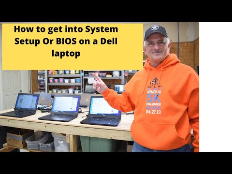 How to get into System Setup Or Bios on a Dell laptop