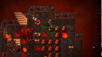 a Okrutny Trzopek Tibia Unitera Demon hunt