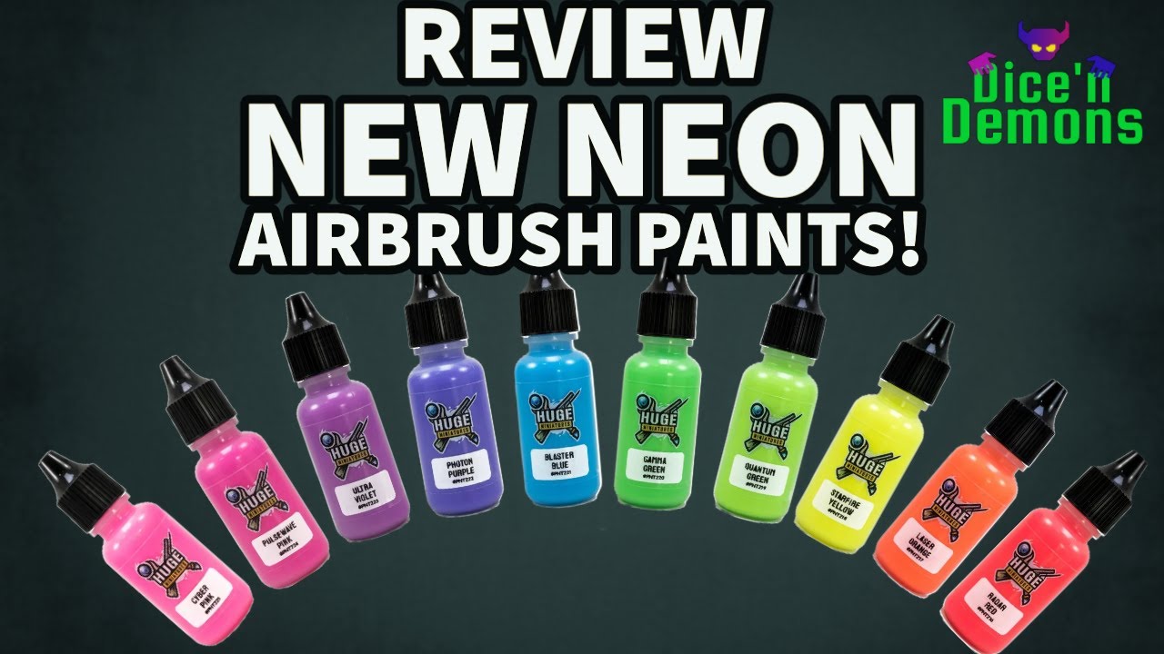 High-Flow Airbrush Paints – No thinning, clogs or drying out by Brinton  Boehm — Kickstarter