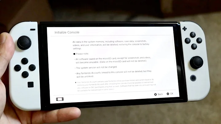 How To Factory Reset Nintendo Switch! (2022)