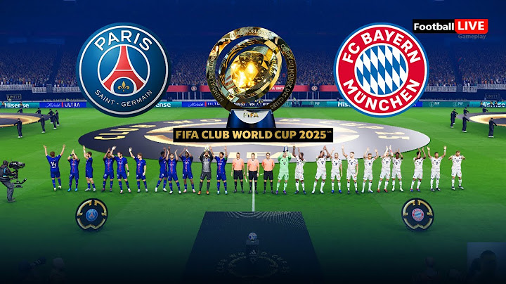 PSG vs Bayern Munich - FIFA Club World Cup 2025  Quarter-final | Full Match All Goals | PES Gameplay