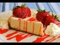 How to Make Easy Creamy Homemade New York Style Cheesecake - No Fuss Recipe - Click for Ingredients