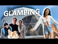 We Tried GLAMPING!! (wild experience.. literally)