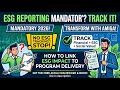 ESG Reporting Is Mandatory in 2026.Is Your Transformation Tracking It?