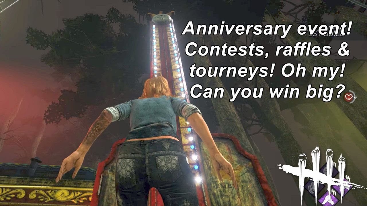Dead By Daylight Anniversary events! Contests, raffles & tourneys