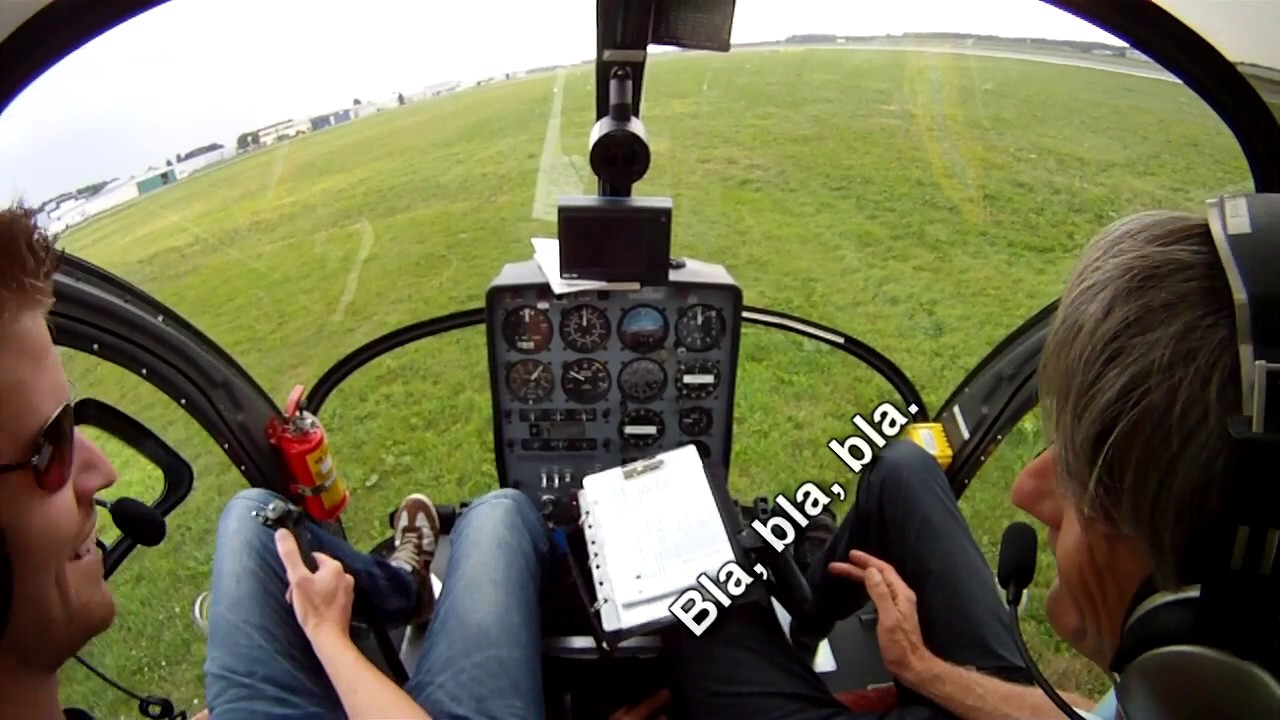 Helicopter Slope Landing Schweizer 300 YouTube