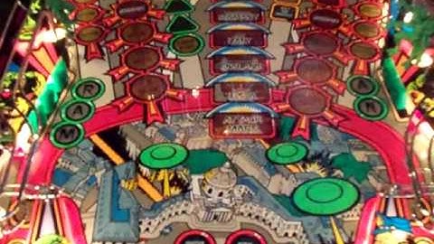 Attack from Mars Pinball - Playfield and Lamps