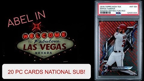 20 CARD REVEAL PSA NATIONAL SUBMISSION 2025