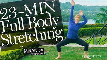 23-min Essentrics Full Body Stretching Workout with Miranda Esmonde White