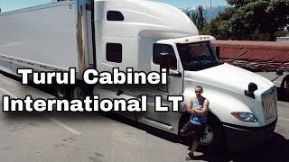 Cum arata cabina unui camion American? International LT