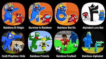 Rainbow.io Origin Story, Survivor In Rainbow Monster, Rainbow But It