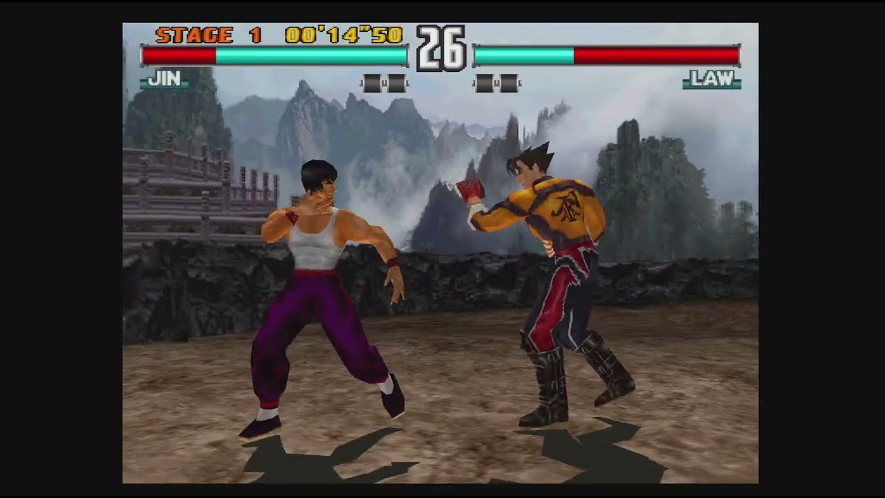 [TEKKEN 3] first fight - Playstation 5 REMASTERED