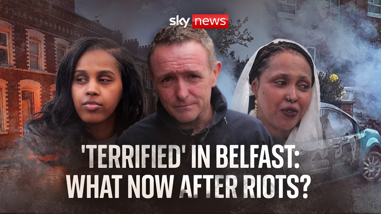 'It's just dystopian': Belfast communities left 'terrified' after anti-immigrant riots