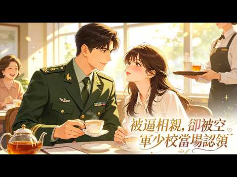 被老媽逼著去相親，錯坐到了剛休假的空軍少校對面，剛開口報名字，他拿起普洱喝了一口，對服務員說："再加一杯，我女朋友的。”#甜寵 #空軍少校 #相親 #一見鍾情 #高情緒濃度  #反差萌