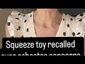 120k toys recalled over asbestos concerns