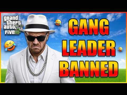 E Thug Crashes out and gets BANNED (GTA RP TROLLING)