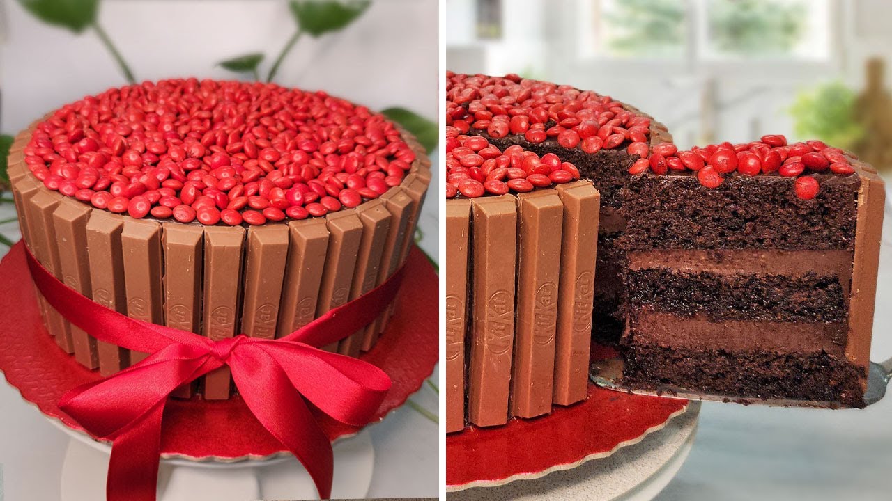 BOLO KIT KAT MOLHADINHO RECHEIO CREMOSO CHOCOLATUDO TAMIRES MOTA
