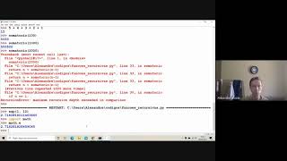 Recursão em Python - Exercícios (somatórios e produtórios)