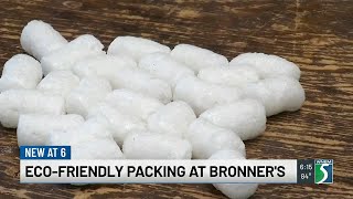 Eco-friendly packing at Bronner's