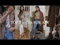 KEY PIECES FOR AUTUMN | LOOKBOOK