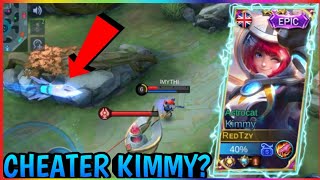 MAPHACK KIMMY? CHEATER KIMMY? AUTO WIN EVERY MATCH? | MUST WATCH | MLBB