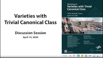 Varieties with Trivial Canonical Class: discussion session - CIRM VIRTUAL EVENT