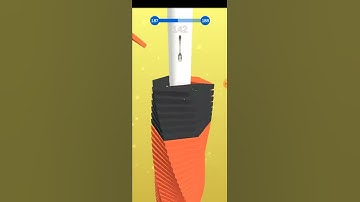 Stack Ball level 187 walkthrough #shorts