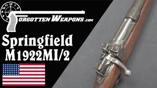 John Garand's .22 Trainer: the Springfield M1922MI and M2