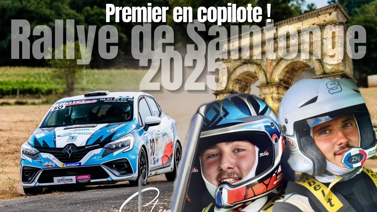 Rallye de Saintonge 2025 - Benoît Barbier Rizzi / Sylvain Dumand Clio Rally5 