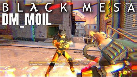 Black Mesa 2022 Multiplayer Gameplay on dm_moil