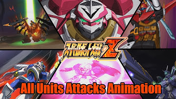 [ENG Sub]Super Robot Wars Z - All Attacks | スパロボZ 全武装