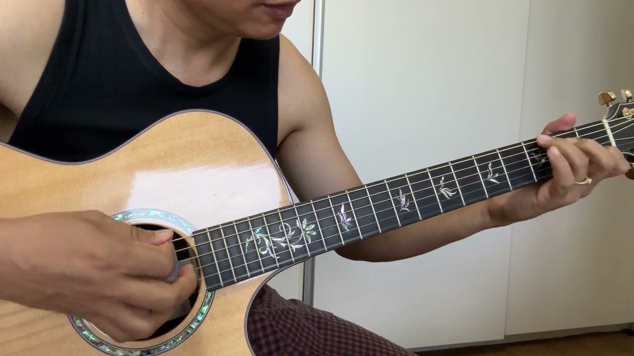 စိုင်းထီးဆိုင် - ပျောက်ဆုံးနေသောနိဗ္ဗာန်ဘုံ (Guitar cover by me)